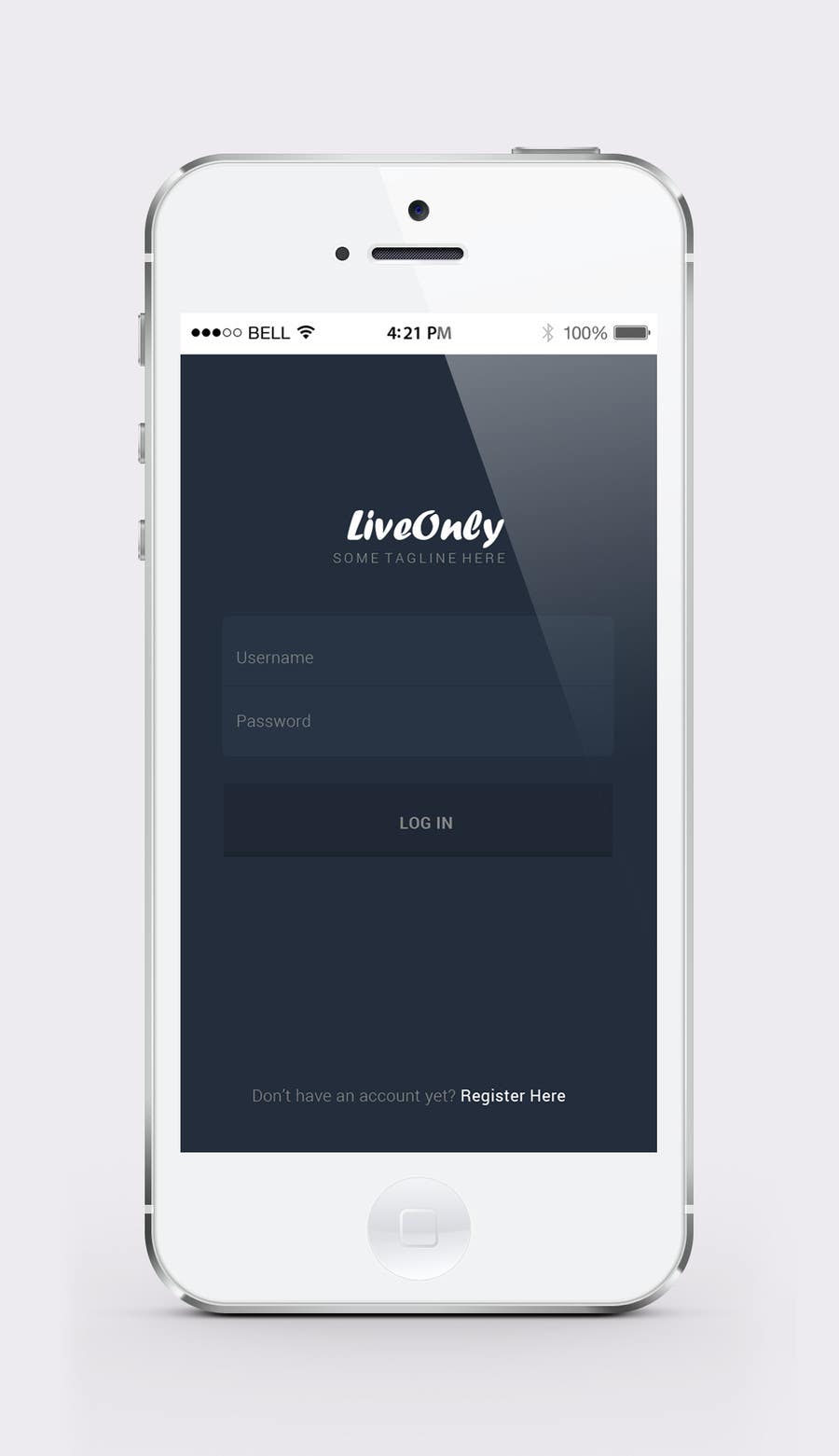 Bài tham dự cuộc thi #1 cho                                                 Design an App Mockup for our app Liveonly app available on google play and app store
                                            