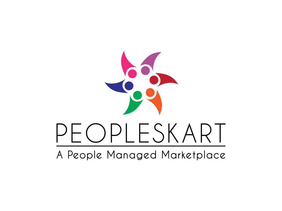 Penyertaan Peraduan #74 untuk                                                 Logo Design for Peopleskart.com
                                            