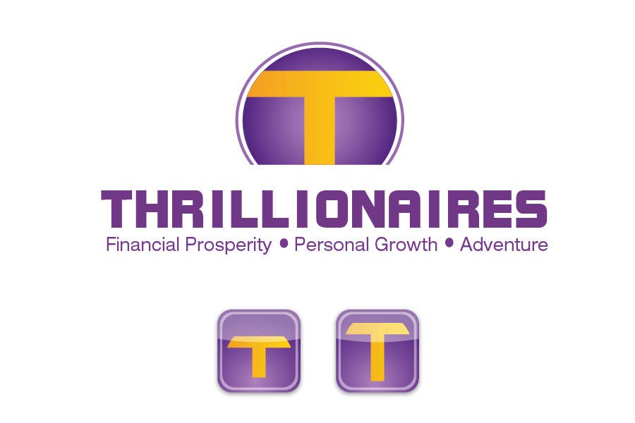 Natečajni vnos #398 za                                                 Logo Design for Thrillionaires
                                            