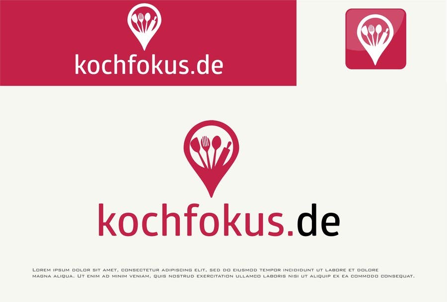 
                                                                                                            Penyertaan Peraduan #                                        46
                                     untuk                                         Design a logo for the German cooking blog kochfokus.de
                                    