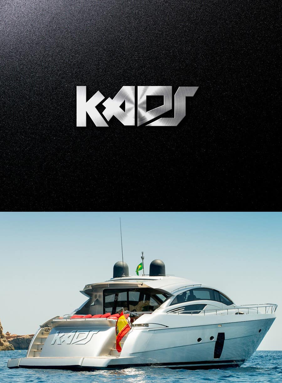 Kilpailutyö #129 kilpailussa                                                 I need a the logo " Kaos " designed for a yacht -- 1
                                            