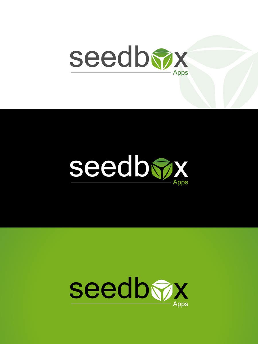 ผลงานการประกวด #174 สำหรับ                                                 Design a Logo for SeedBox Apps (Mobile App Company)
                                            