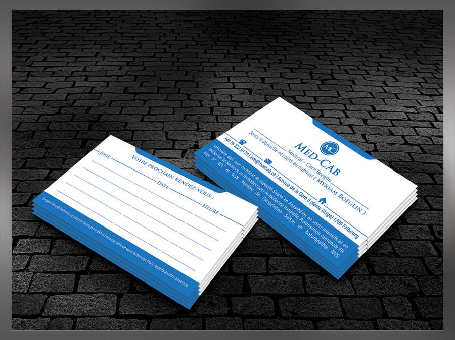 Contest Entry #16 for                                                 Med-Cab Business Card Design
                                            