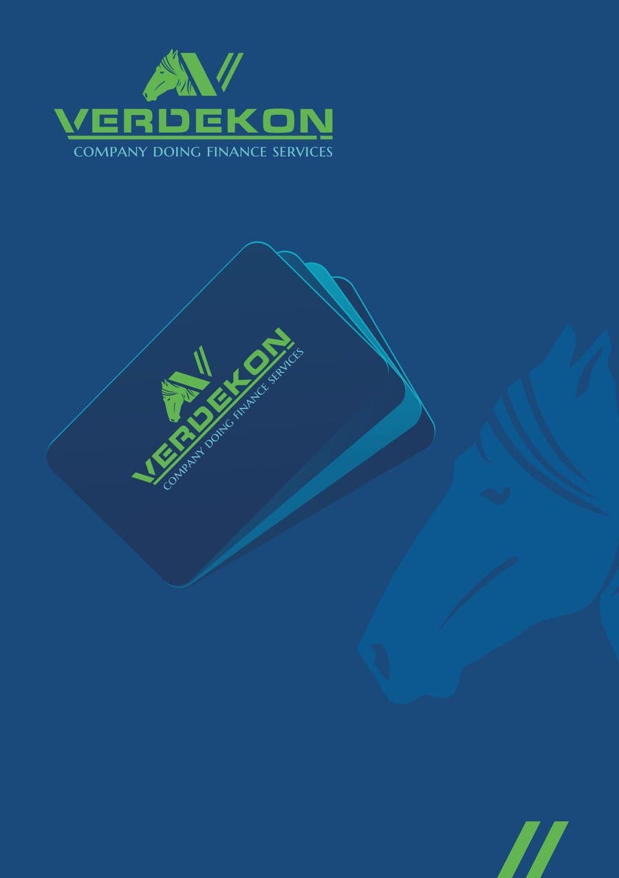 Bài tham dự cuộc thi #125 cho                                                 Design a Logo and corporate design for VerdeKon
                                            