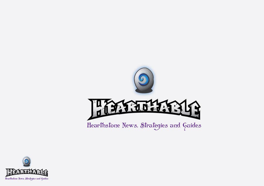 Kilpailutyö #37 kilpailussa                                                 Design a Logo for Hearthstone Fan Site
                                            