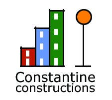 Penyertaan Peraduan #284 untuk                                                 Logo Design for Constantine Constructions
                                            