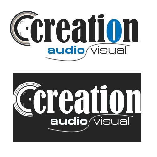 Penyertaan Peraduan #355 untuk                                                 Design a Logo for Creation Audio Visual
                                            