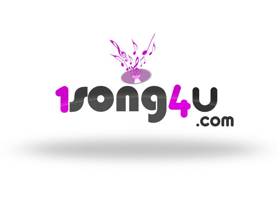Entri Kontes #338 untuk                                                Logo Design for 1song4u.com
                                            