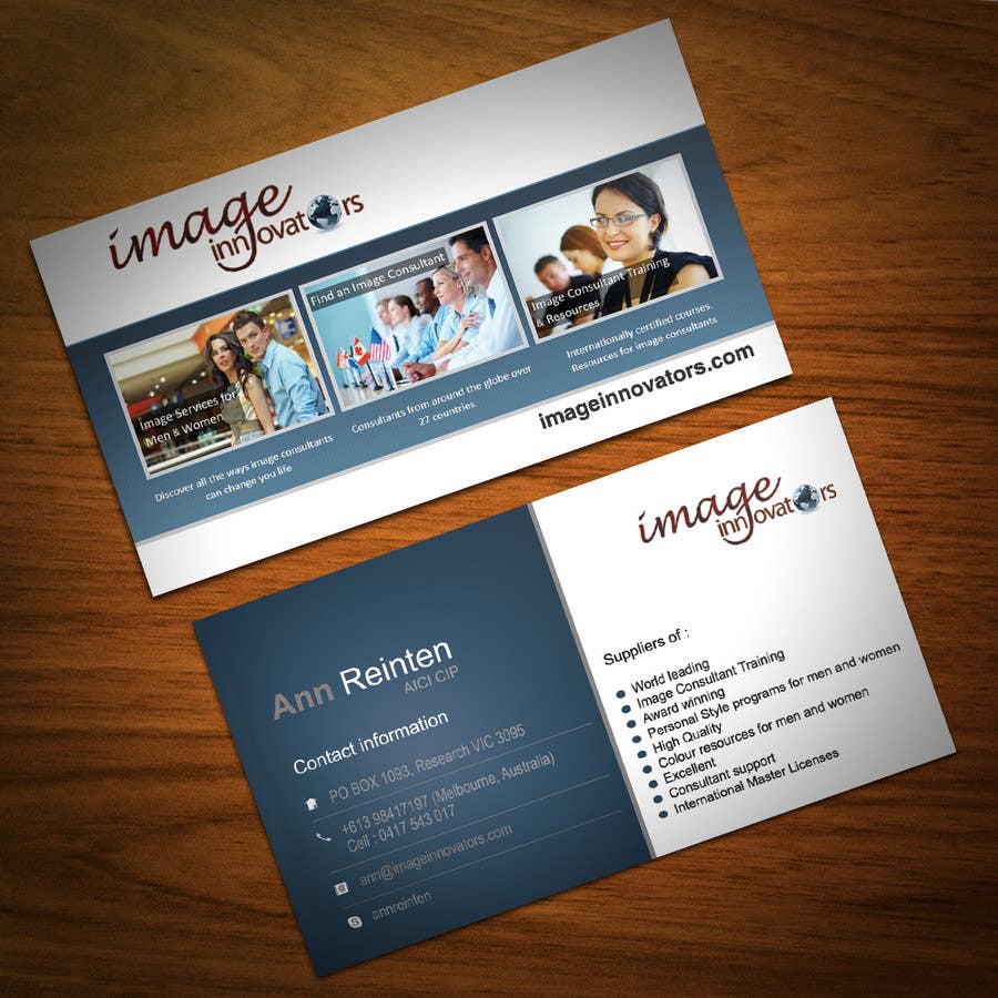 Contest Entry #72 for                                                 Business Card Design for Image Innovators
                                            