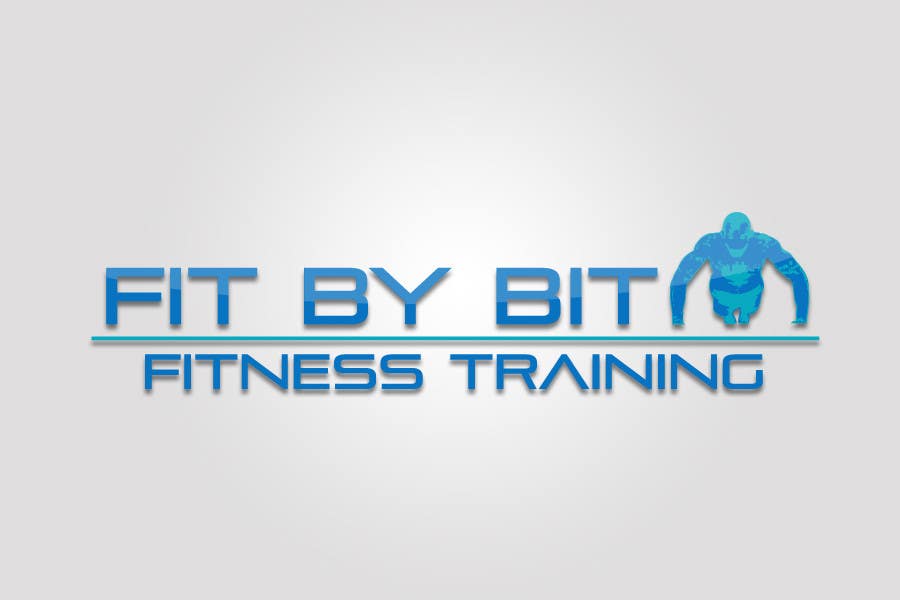 Natečajni vnos #32 za                                                 Logo design for Fit By Bit personal and group fitness training
                                            