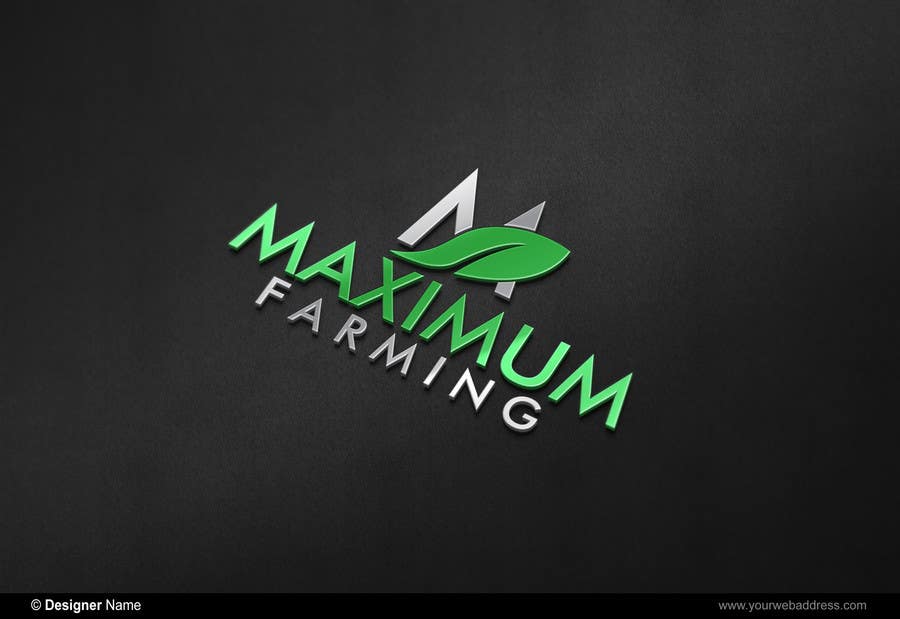 Penyertaan Peraduan #31 untuk                                                 Design a Logo for Maximum Farming
                                            