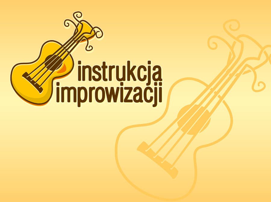 Proposition n°2 du concours                                                 Logo for guitar improvisation company
                                            