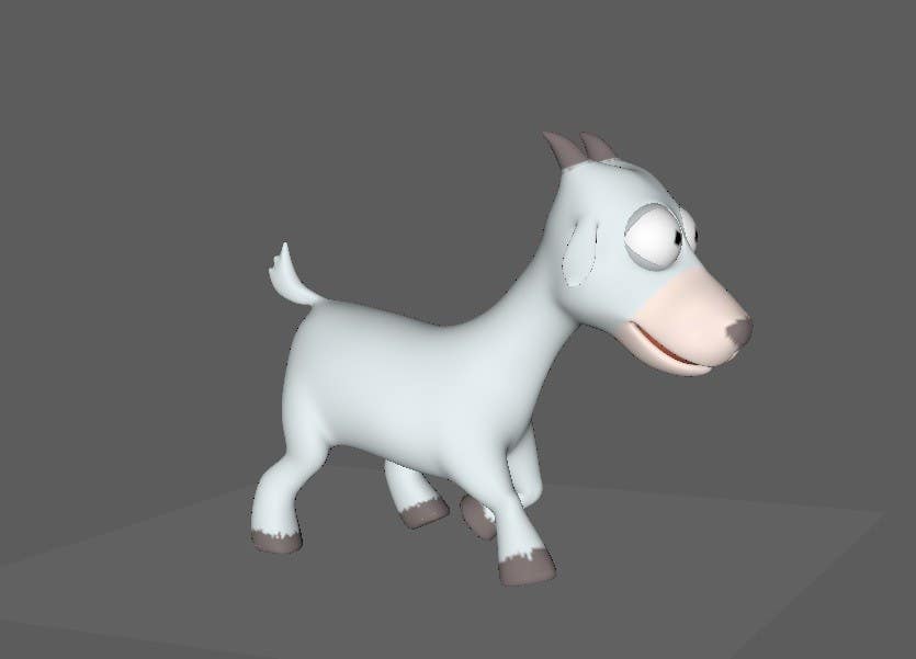 Konkurrenceindlæg #15 for                                                 3D Modelling and Animation of a Cartoon game character
                                            