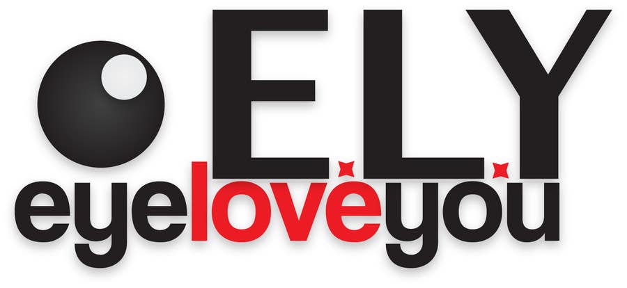 Participación en el concurso Nro.12 para                                                 Logo Design For EyeWear Brand (EYELOVEYOU+ELY)
                                            