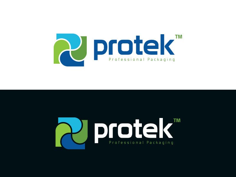 Kilpailutyö #106 kilpailussa                                                 Packaging manufacturer «PROTEK» requires a graphic logo for it's trademark.
                                            
