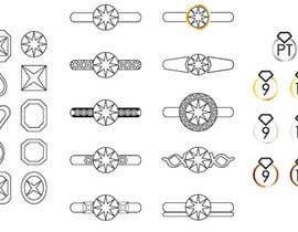 Nro 2 kilpailuun Design some Icons for Jewellery Site käyttäjältä tsy1989