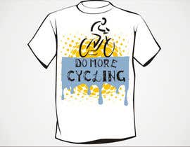 nº 24 pour Design a T-Shirt for &quot;Do More Cycling&quot; par artist4 