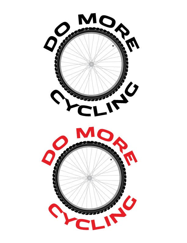 Kilpailutyö #15 kilpailussa                                                 Design a T-Shirt for "Do More Cycling"
                                            