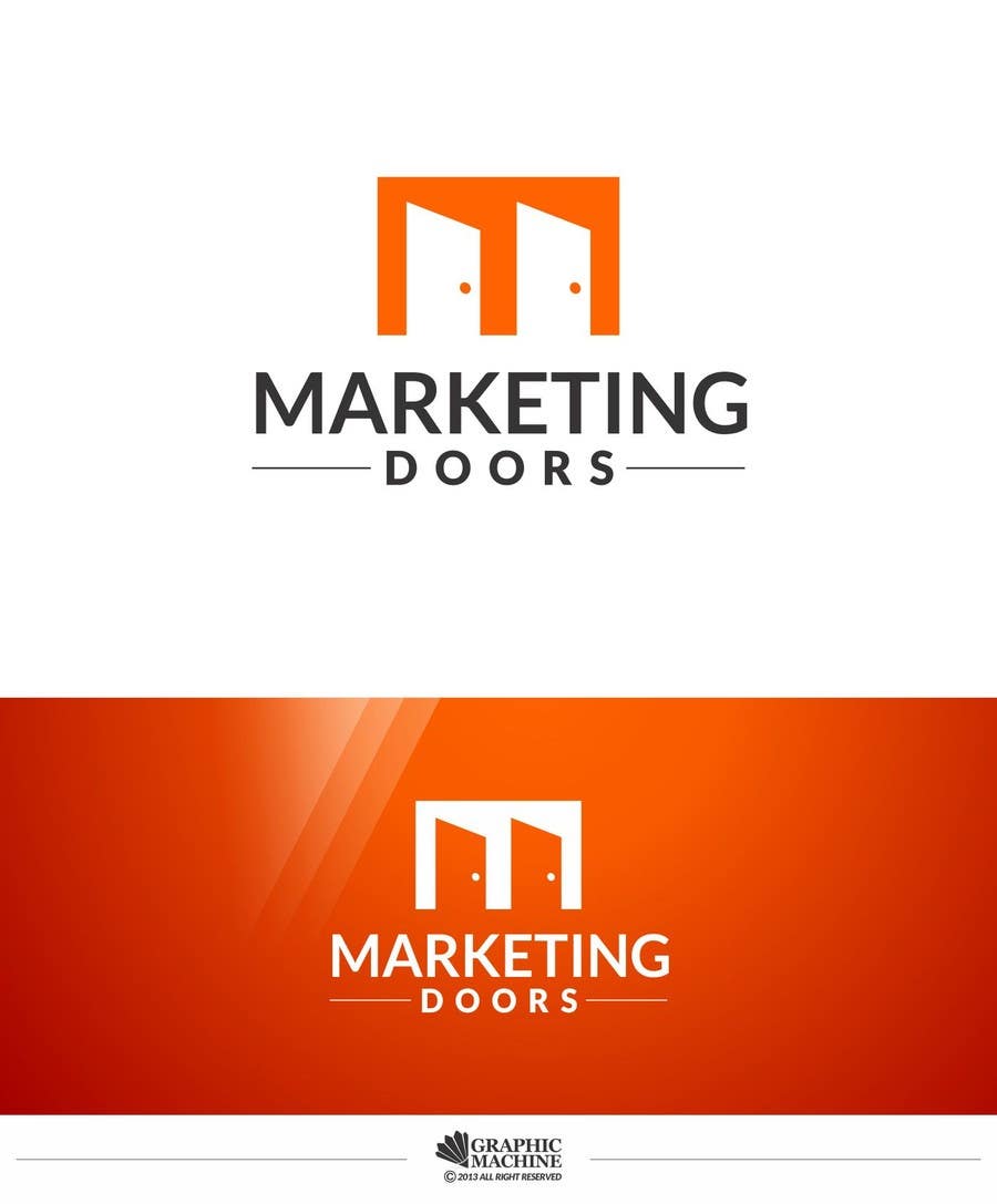 Konkurrenceindlæg #36 for                                                 Design a Logo for 'Marketing Doors' - Marketing Company
                                            
