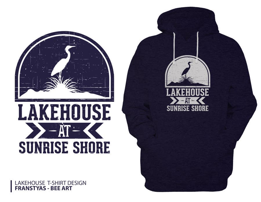 Kilpailutyö #91 kilpailussa                                                 Design a lake house T-Shirt
                                            