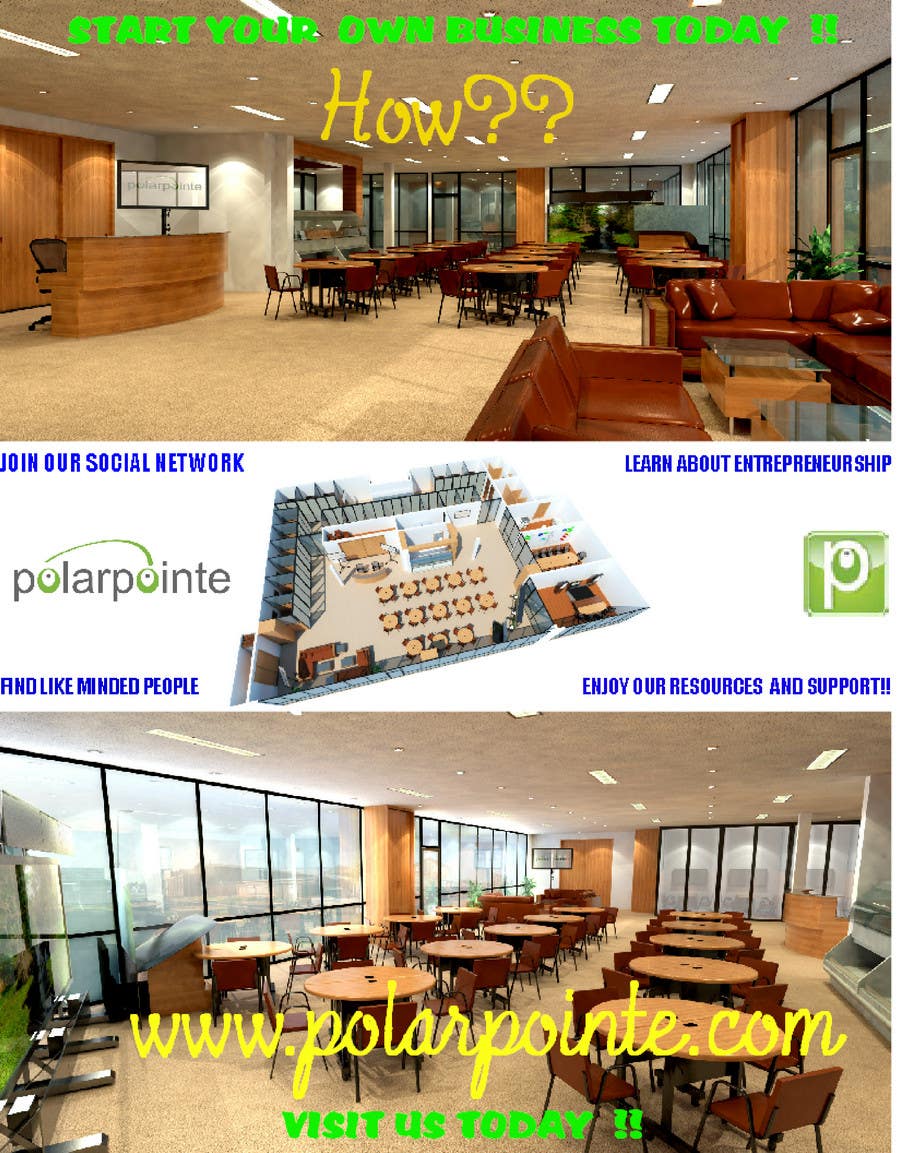 Contest Entry #16 for                                                 Graphic Design for Flyer for PolarPointe.com, the entrepreneurs social network.
                                            