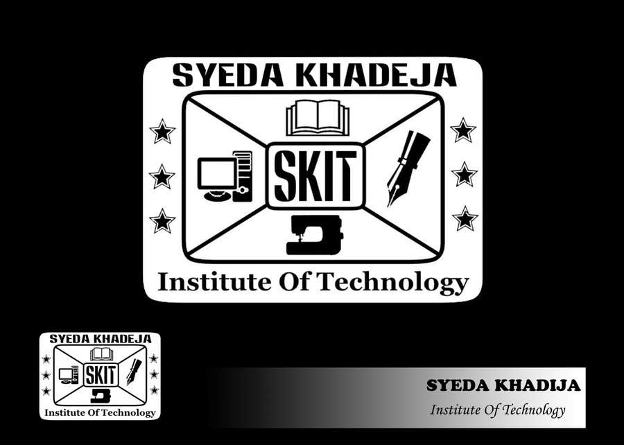 Bài tham dự cuộc thi #107 cho                                                 Design a Logo for SKIT (Syeda Khadeja Institute Of Technology )
                                            