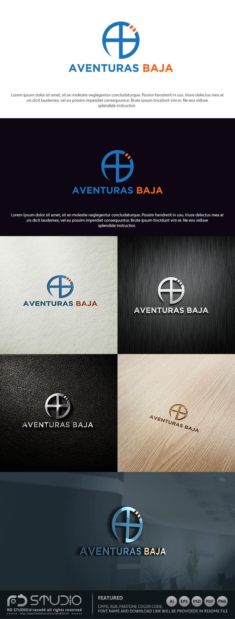 
                                                                                                                        Penyertaan Peraduan #                                            77
                                         untuk                                             Logo Design - Travel - Aventuras Baja
                                        