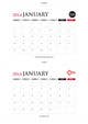 Miniatura de participación en el concurso Nro.17 para                                                     Design and Layout 2014 Calendar
                                                
