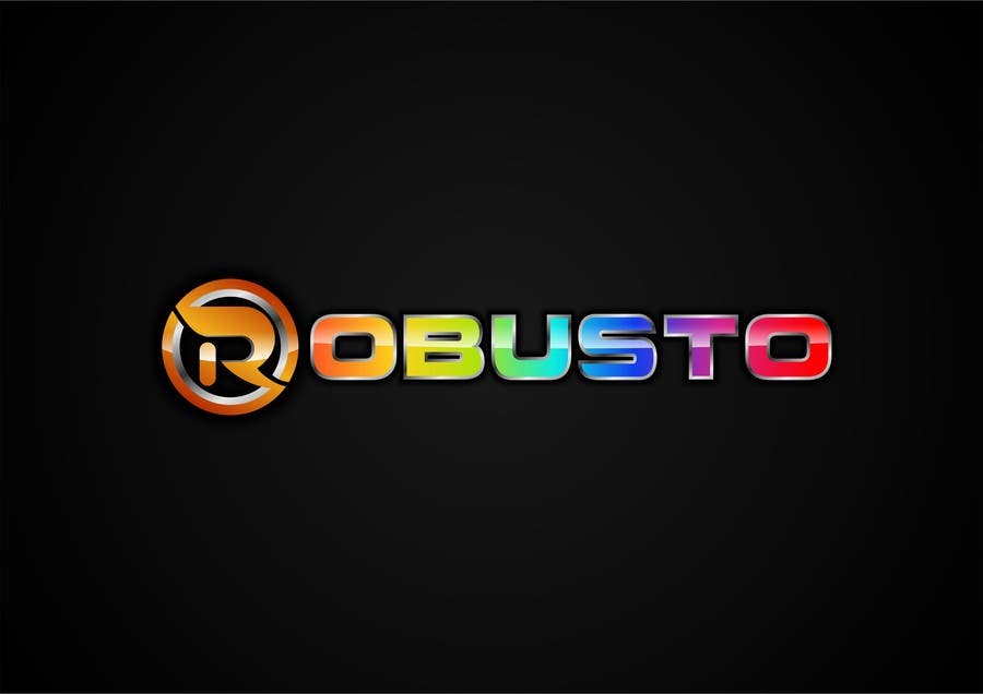 Proposition n°81 du concours                                                 ROBUSTO logo design and metalic paint label design
                                            