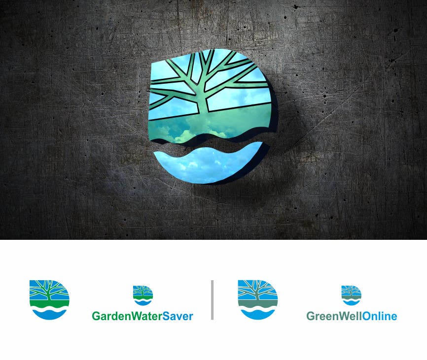 Kilpailutyö #14 kilpailussa                                                 Logo designs for garden/water saving
                                            