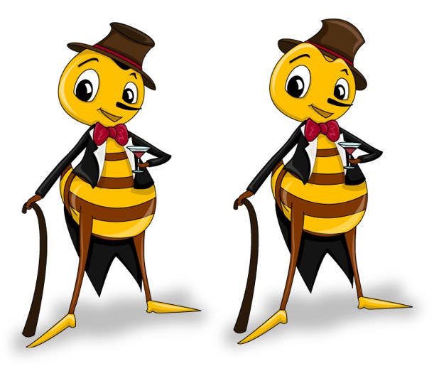 Penyertaan Peraduan #12 untuk                                                 I need a cartoon-style illustration of a Bee
                                            