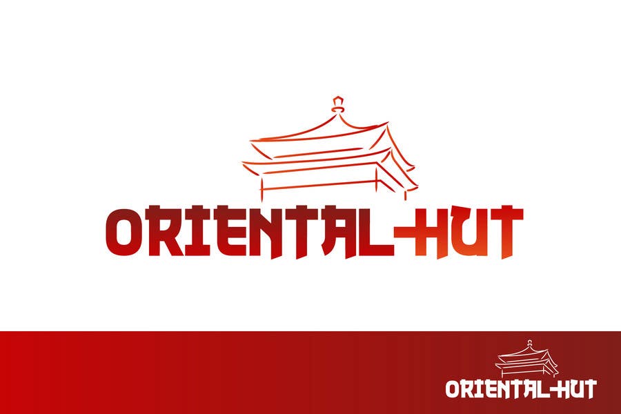 Kilpailutyö #46 kilpailussa                                                 Design a Logo for the brand name 'Oriental Hut'
                                            