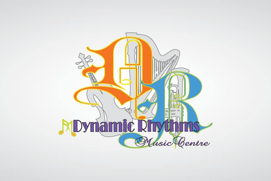 Kilpailutyö #110 kilpailussa                                                 Logo Design for Dynamic Rhythms Music Centre
                                            