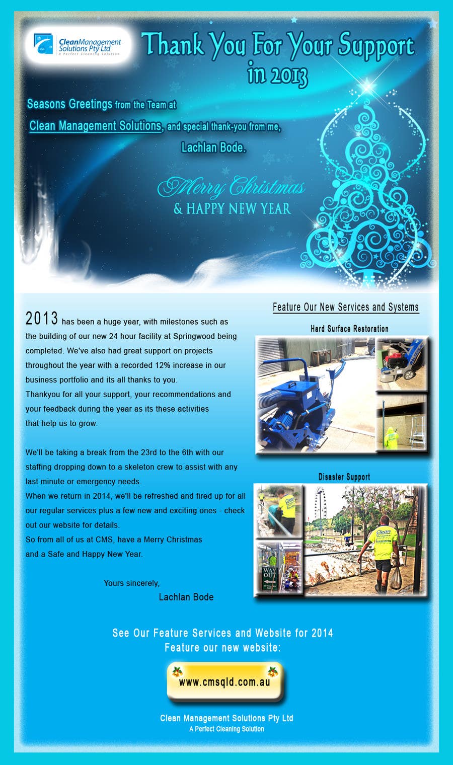 Proposition n°31 du concours                                                 Design a Christmas (Santa etc) Flyer to promote our services
                                            