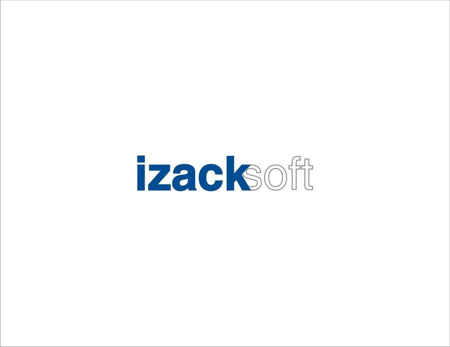 Kilpailutyö #15 kilpailussa                                                 Logotype for IT Company (Izacksoft).
                                            