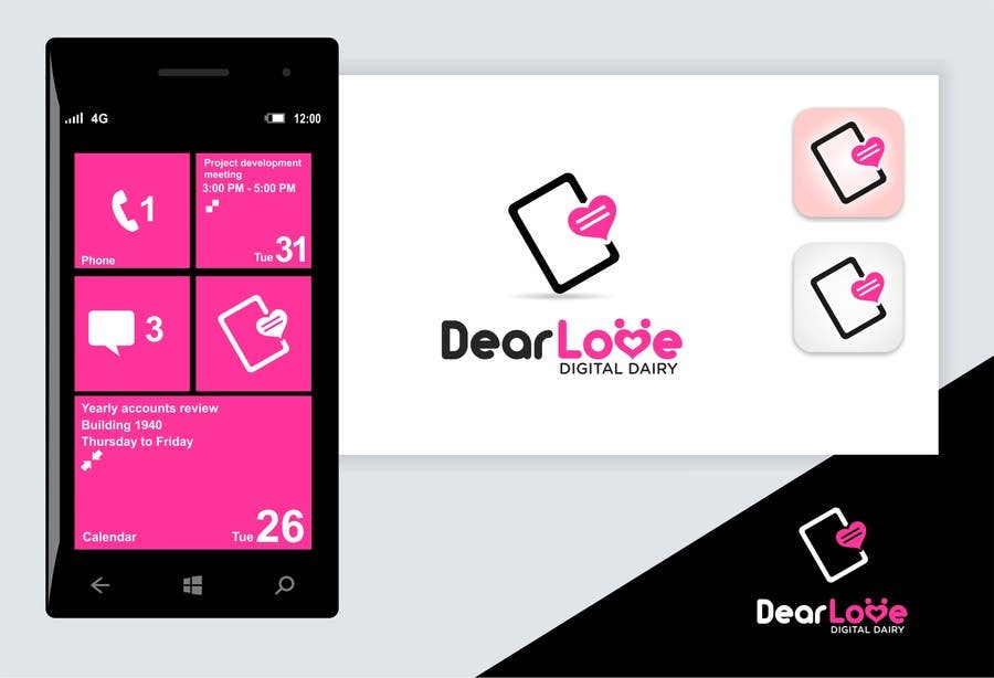 Inscrição nº 16 do Concurso para                                                 DearLove a mobile based application need a Logo
                                            