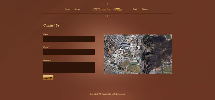 Kilpailutyö #26 kilpailussa                                                 Design a Website Mockup for VIP Taxi Transfers
                                            