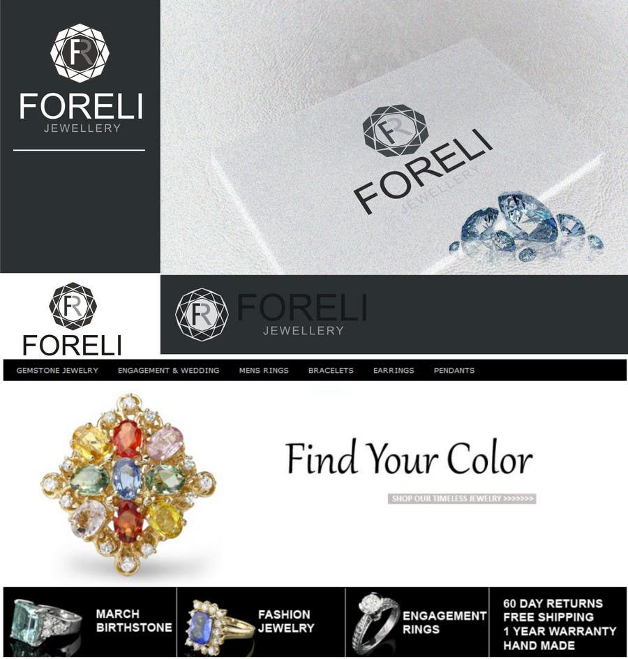 Entri Kontes #387 untuk                                                Logo Design for www.foreli.com
                                            