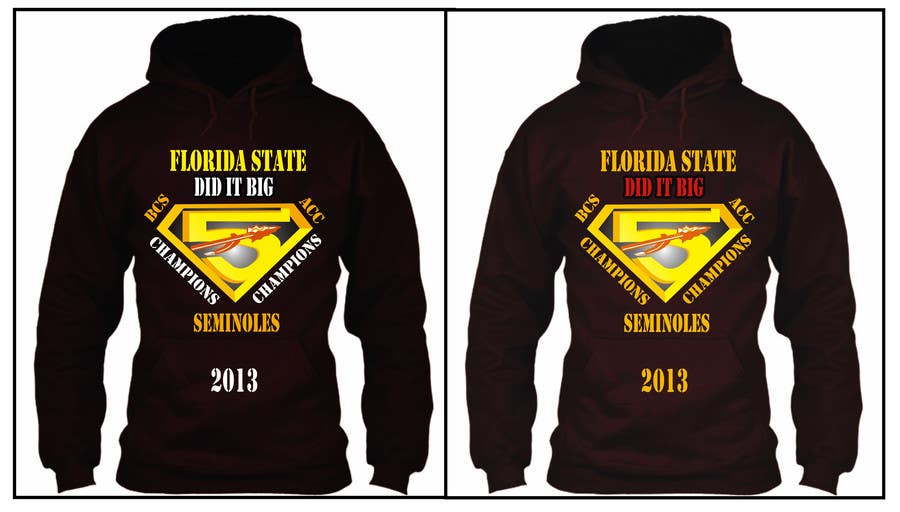 Contest Entry #12 for                                                 Design a T-Shirt for FSU BCS Champs
                                            