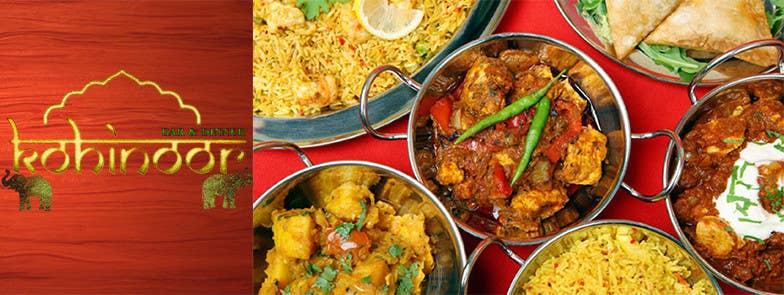 Kilpailutyö #16 kilpailussa                                                 Facebook event cover for a an Indian restaurant
                                            