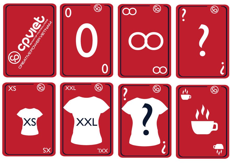 Inscrição nº 41 do Concurso para                                                 I need some Graphic Design for Planning Poker Cards (AI, PSD, EPS, PDF, PNG)
                                            