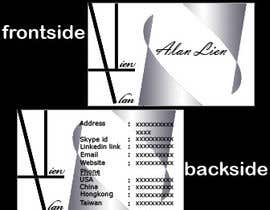 #21 untuk Business Card Design for Alan Lien oleh raanvinu