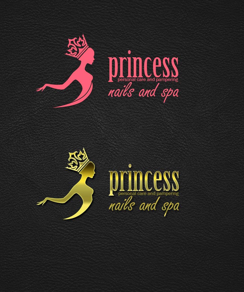 Konkurrenceindlæg #15 for                                                 Design a Logo for Princess Nails and Spa - repost
                                            