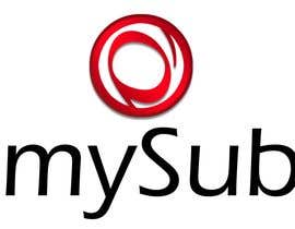 #13 untuk Logo Design for mySub oleh ankurarora25