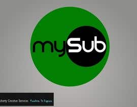 Nambari 25 ya Logo Design for mySub na maveric1