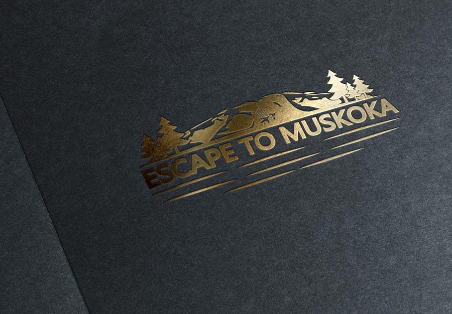 Kilpailutyö #21 kilpailussa                                                 Design a Logo - Escape To Muskoka - Vacation Rental, Property Rental, Design Etc
                                            
