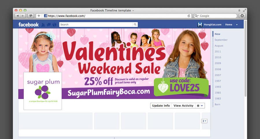 Proposition n°22 du concours                                                 I need some Graphic Design for Upscale Kids Clothing Store Valentines Sale
                                            