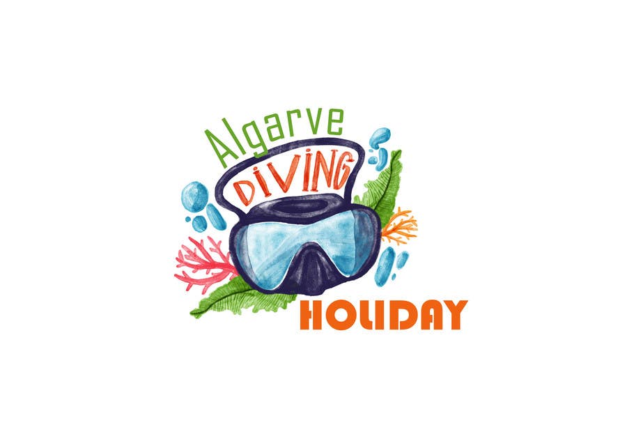 Kilpailutyö #21 kilpailussa                                                 Logo for Algarve Diving Holidays
                                            