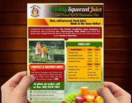 #19 cho Design a Flyer for Juice Company bởi ushansam12