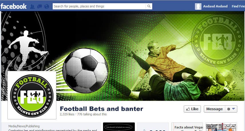 Kilpailutyö #49 kilpailussa                                                 Design a Logo and banner for Facebook Football Group
                                            